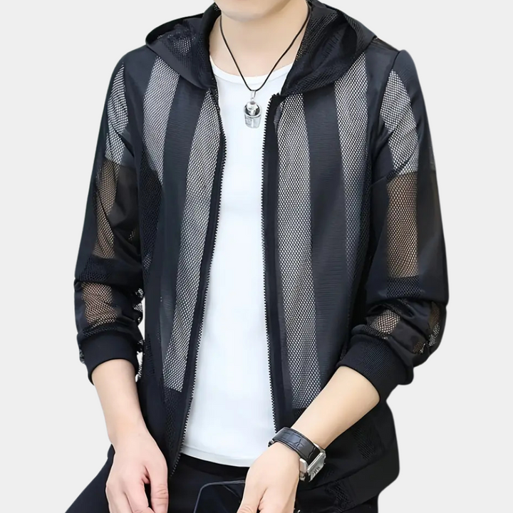Lightweight Summer Jacket with Hood for Men - Vince