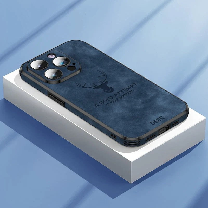Luxury Deer Leather iPhone Case – Veltro