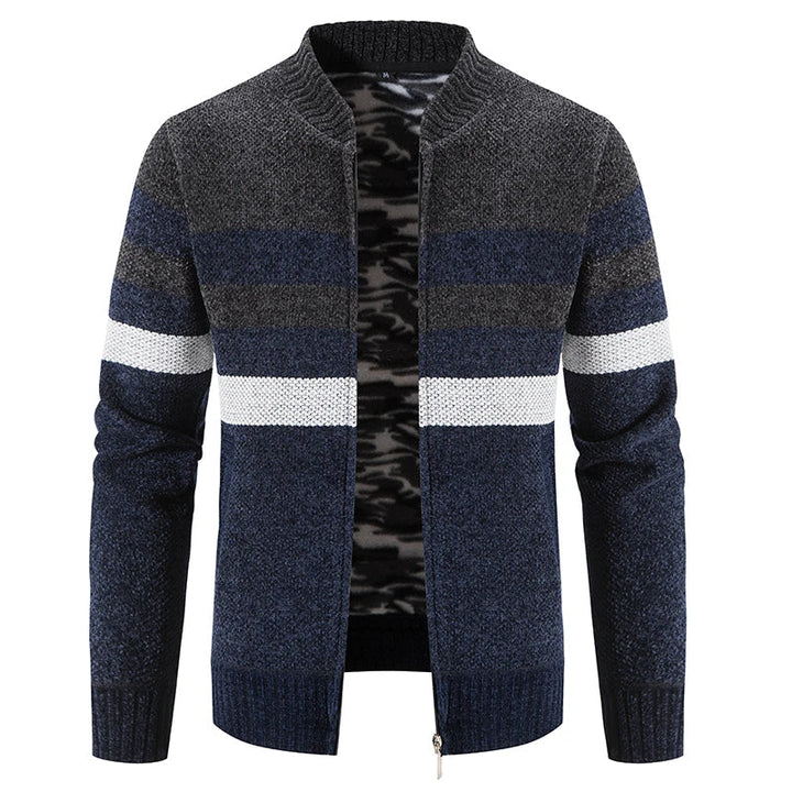 Men's Striped Fall Vest – Tobias