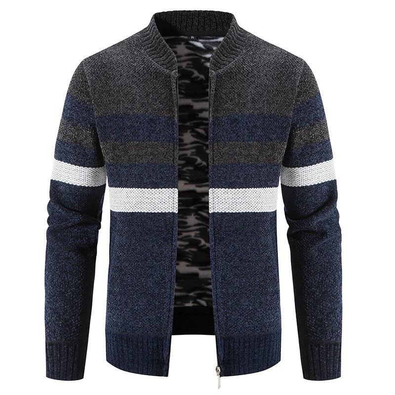 Men's Striped Fall Vest – Tobias
