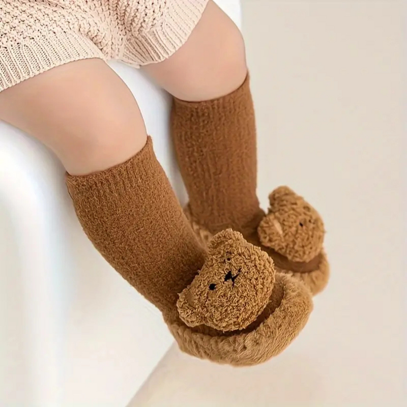 Kinder kapcie skarpetki z misiami – CozyBear