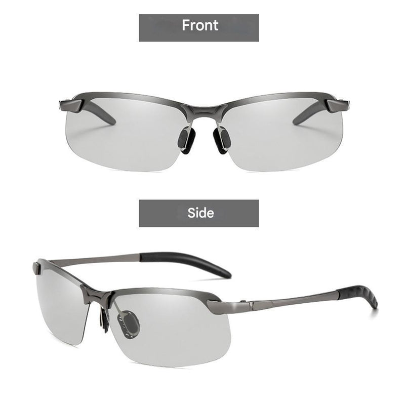 Stylish Self-Tinting Polarized Glasses for Day & Night – Nils