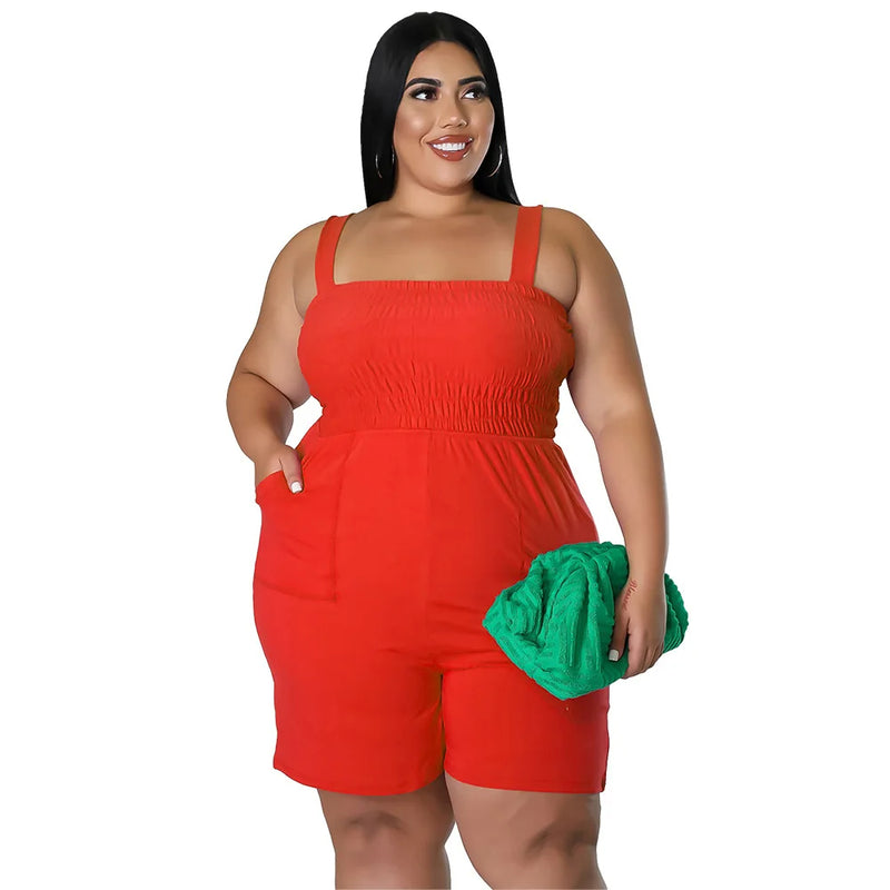 Sammy Jackson™ Lonneke Plus Size Playsuit | Casual & Trendy