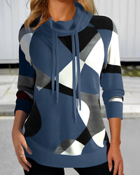 Sweater with High Collar – Lorina