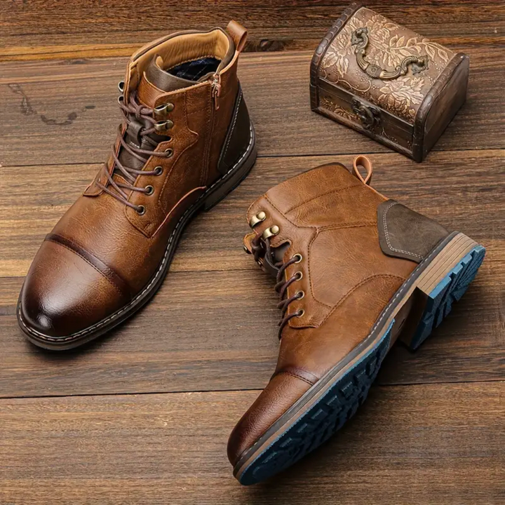 Vintage Leather Men's Shoes - Oliver