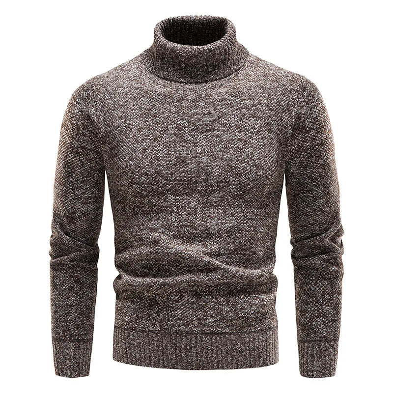 Sammy Jackson™ Paul Wooly Turtleneck Sweater | Warm Knitted Turtleneck