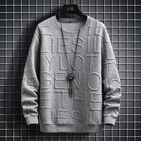 Sammy Jackson™ Jeroen Sweater | Trendy sweater met letterprint