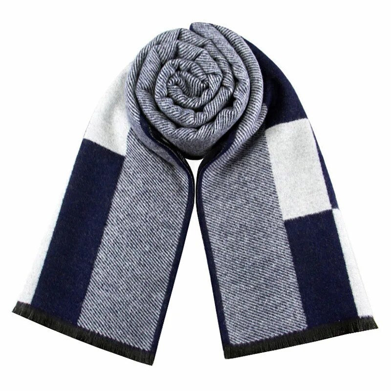 Sammy Jackson™ Checked Scarf | Stylish and warm cashmere scarf