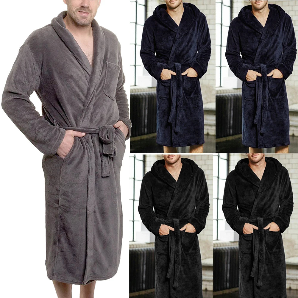 Sammy Jackson™ Ultimate Szlafrok | Komfortowy flanelowy szlafrok
