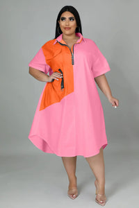 Sammy Jackson™ Lalaine Plus-Size Jurk | Vrolijk & Trendy