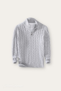 Knitted Men's Turtleneck Sweater - Ethan