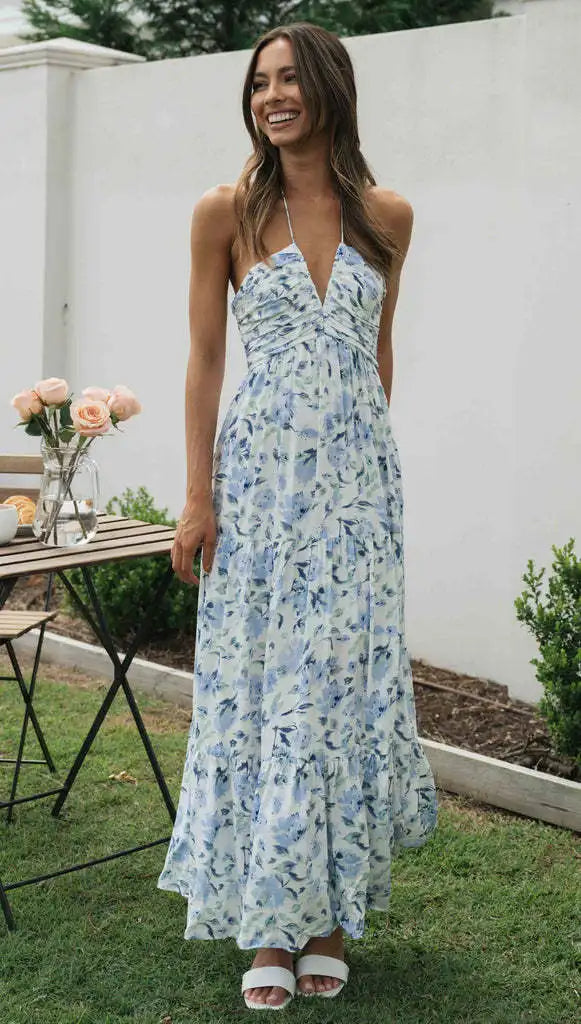 Sammy Jackson™ Sukienka Maxi Lina | Kwiatowa i Stylowa