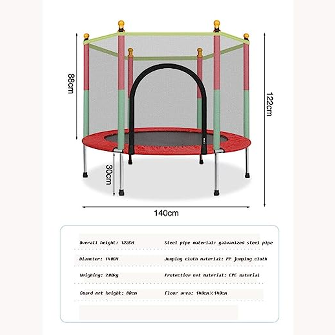 Kids' Trampoline with Safety Net – Jumpie KidsTramp