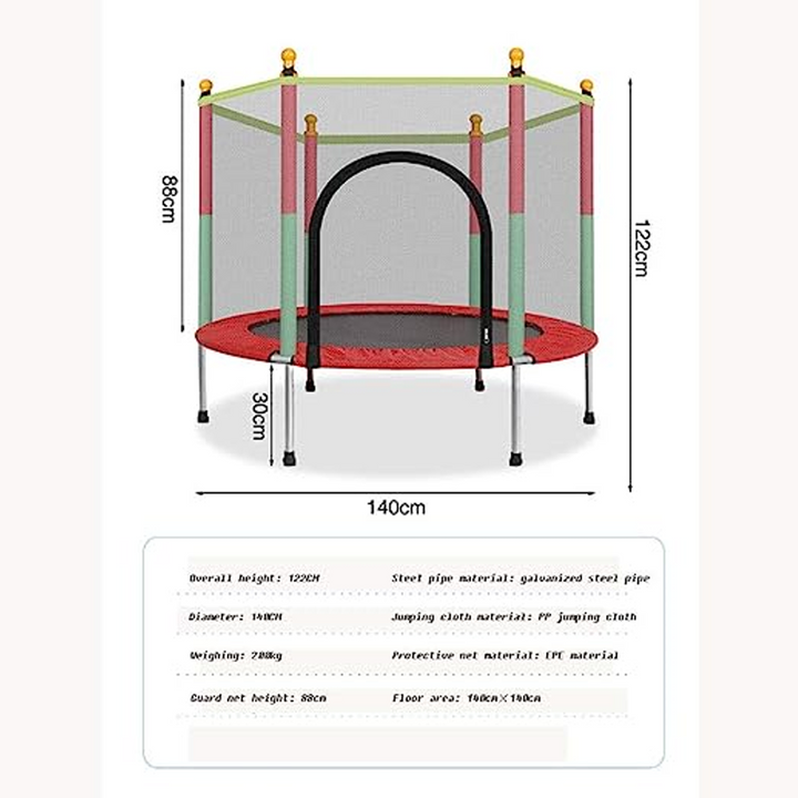 Kids' Trampoline with Safety Net – Jumpie KidsTramp