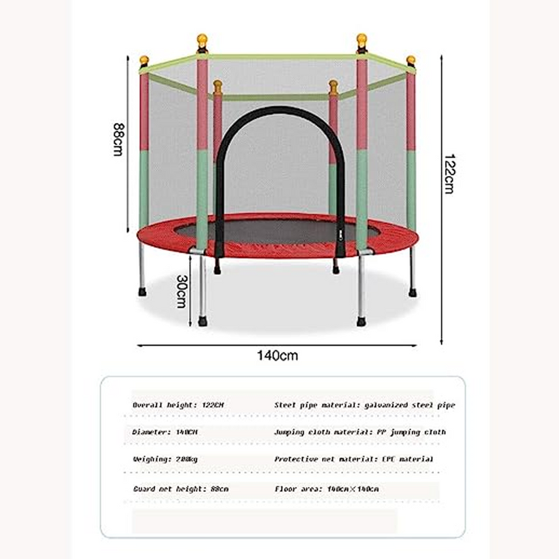 Kids' Trampoline with Safety Net – Jumpie KidsTramp