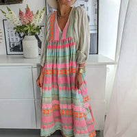 Maxi Summer Dress with Ombre – Solenne