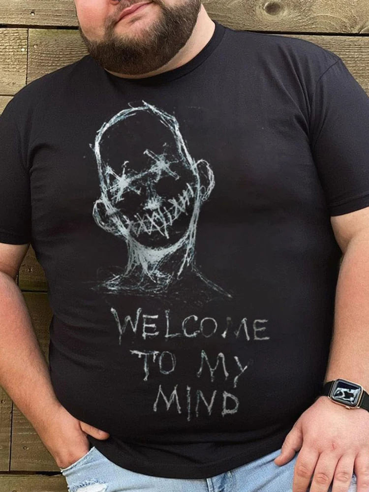 Sammy Jackson™ Statement T-shirt | Plus size T-shirt with catchy text