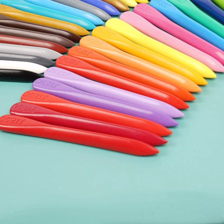 Naturalne Kolorowe Kredki Woskowe - EcoCrayons