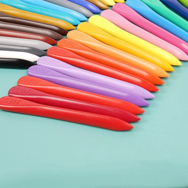 Naturalne Kolorowe Kredki Woskowe - EcoCrayons