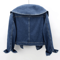 Dames Denimjasje met Matrozenkraag – Giovanna