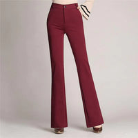 Slim Flared High Waist Pants – Mila