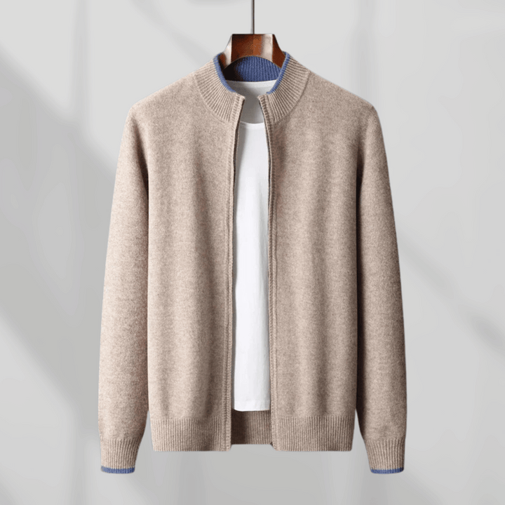 Heren Kasjmier Zip-Jack – Laurent