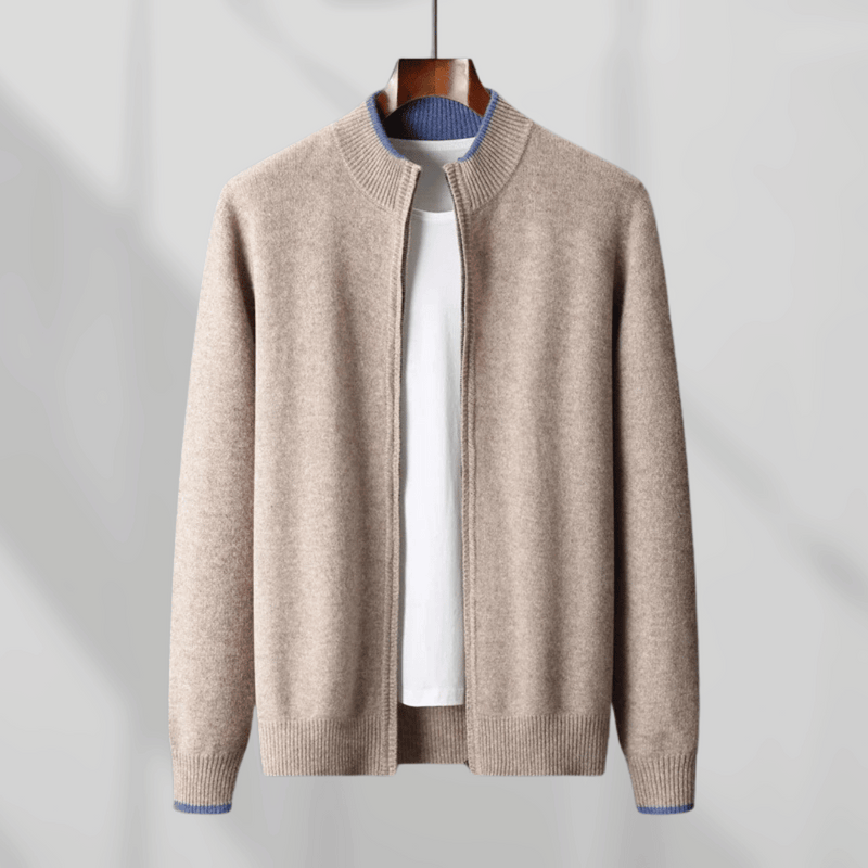 Heren Kasjmier Zip-Jack – Laurent
