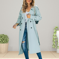 Trendy Women's Transitional Season Trench Coat – Isabelle