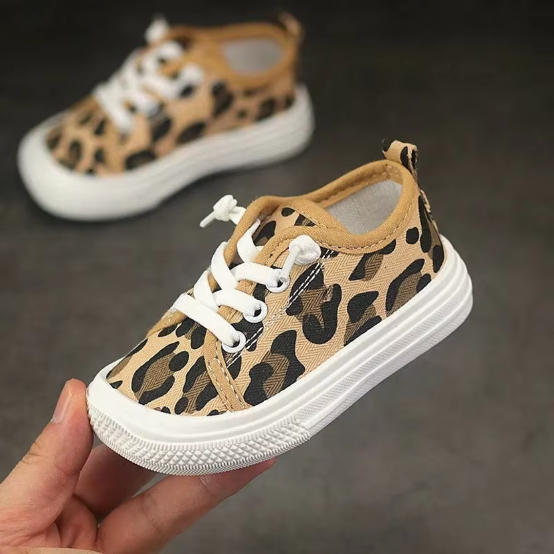 Kinder Sneakers met Panterprint – WildStep
