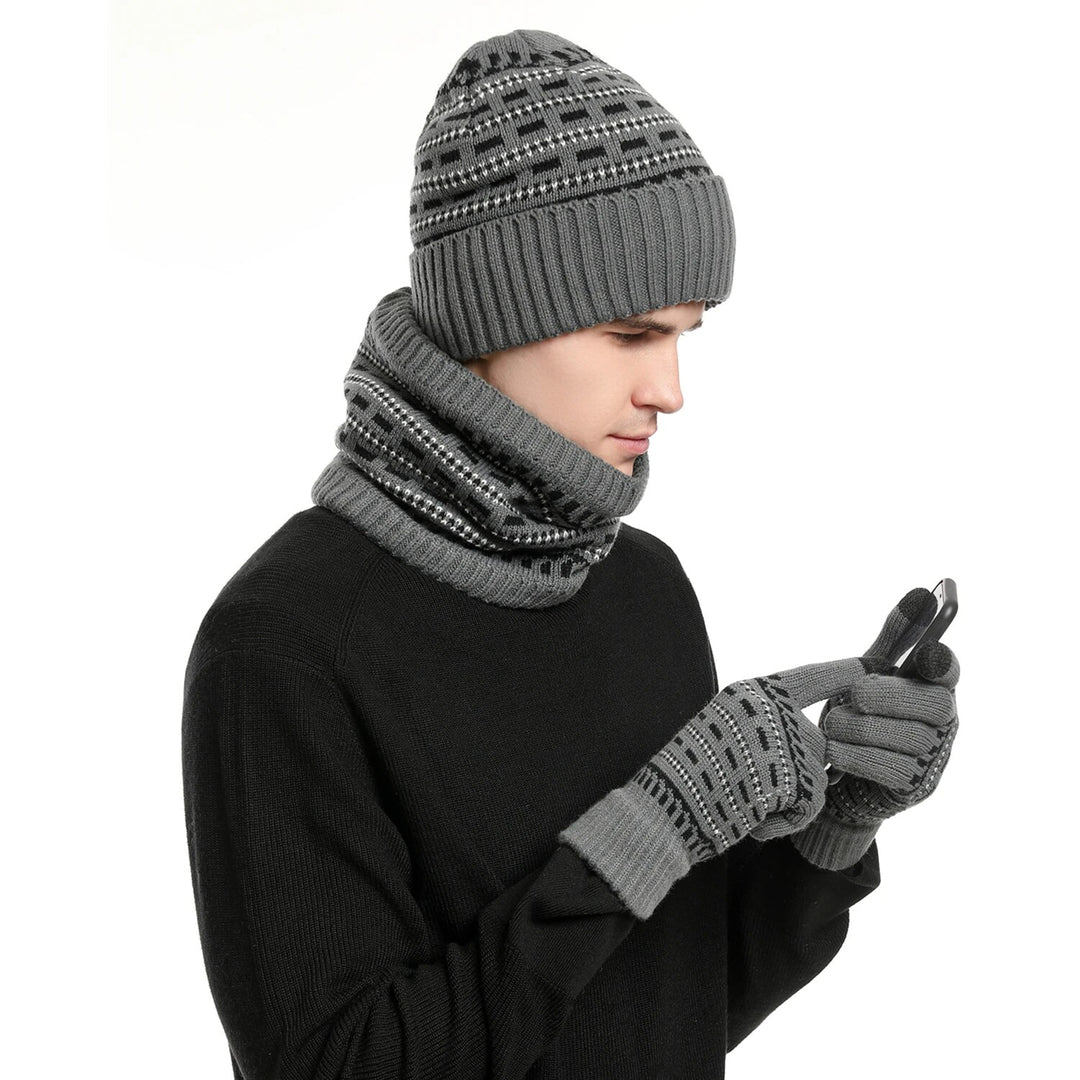 Sammy Jackson™ 3-Piece Winter Set | Warm and stylish set for a cozy winter!