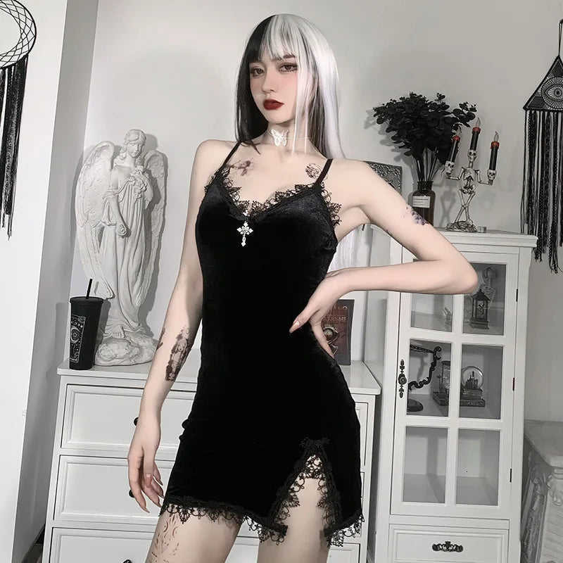 Sammy Jackson™ Julia Mini Dress | Black & Mysterious