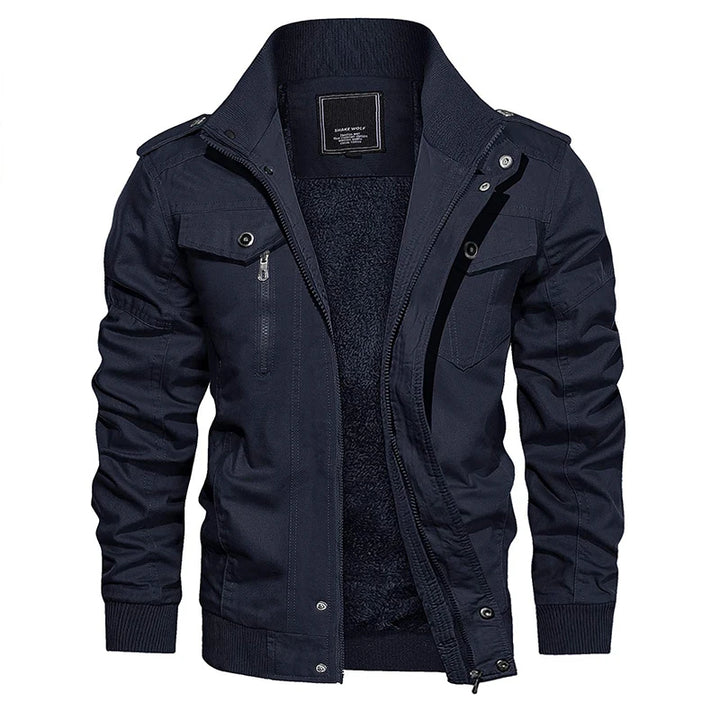 Sammy Jackson™ Abel Winter Bomber Jacket | Warm Tough Winter Coat