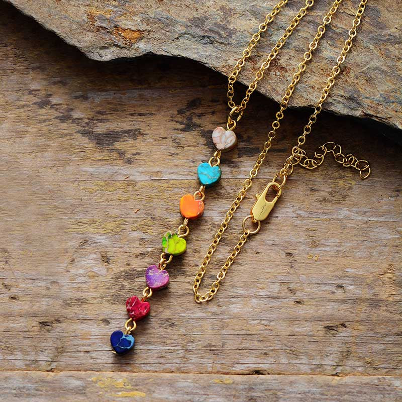 Night Sky 7 Chakra Necklace Pendant - Astra
