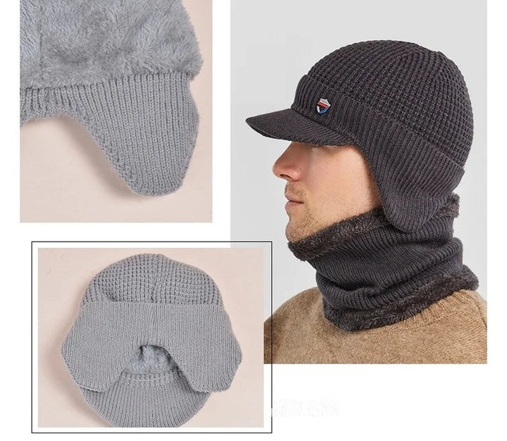 Sammy Jackson™ PlushBlend Muts | Trendy muts met klepdesign