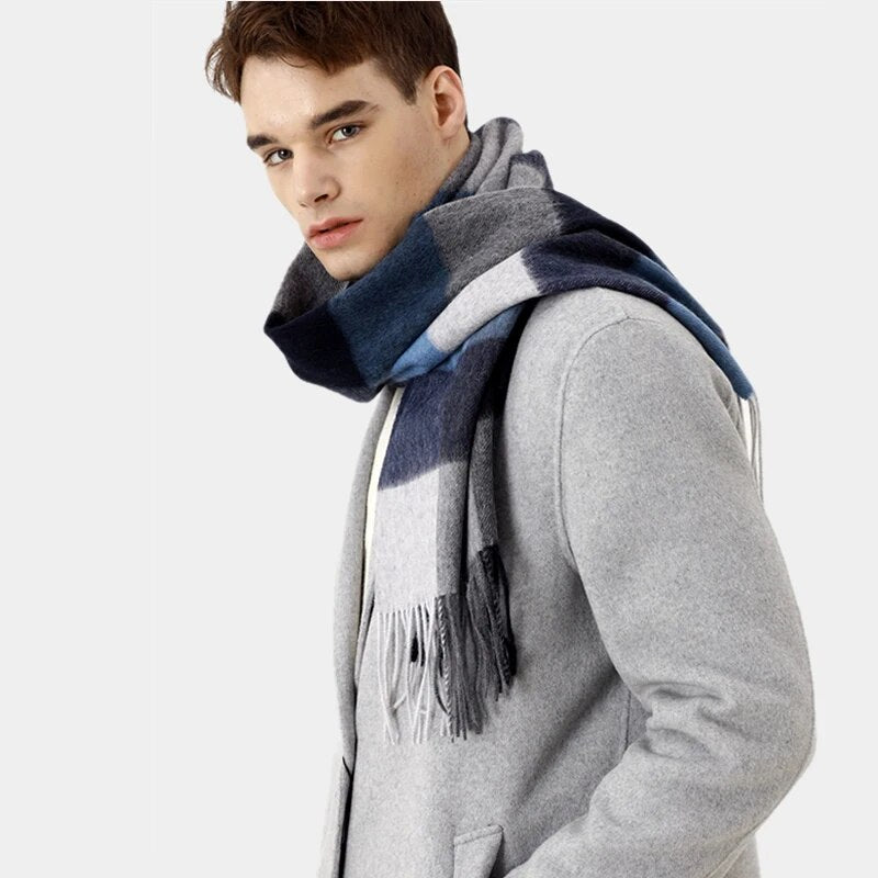 Sammy Jackson™ Luxury Wool Scarf | Luxurious and warm scarf