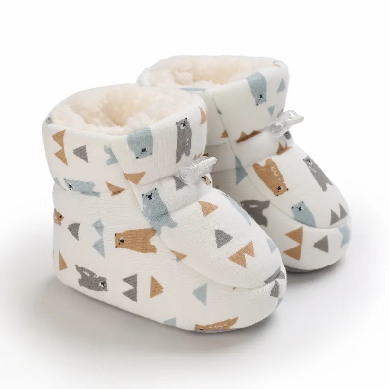 Ciepłe zimowe buciki dla niemowląt - SnugToes