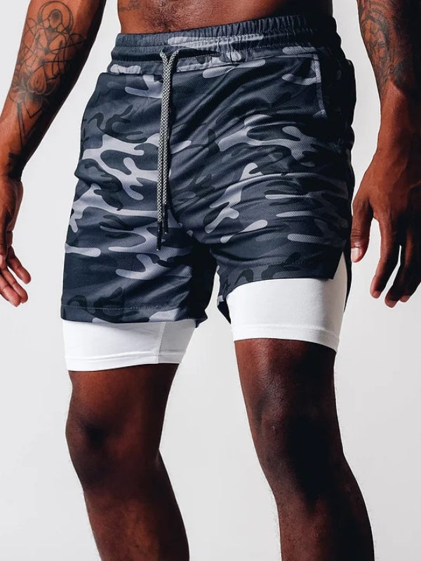 2-in-1 Zomer Sportshorts voor heren – Felix