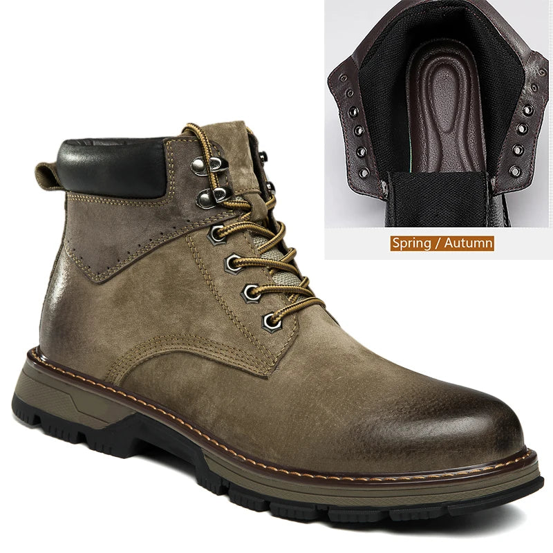 Sammy Jackson™ Leather Winter Shoes | True winter warmers
