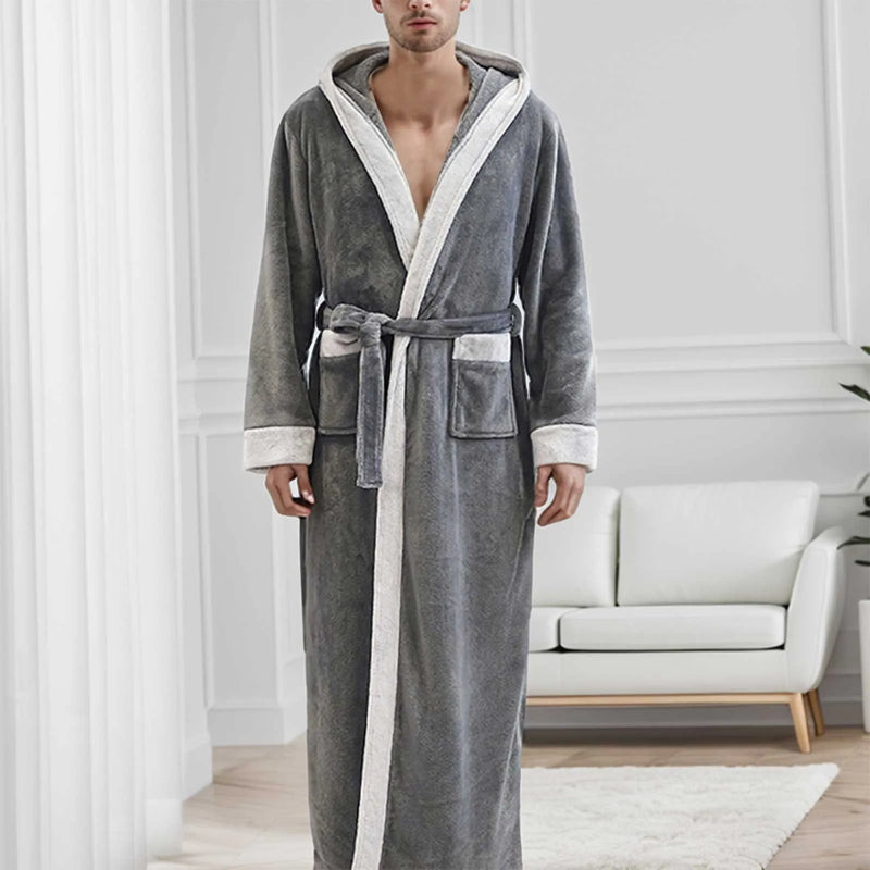 Sammy Jackson™ Hooded Badjas | Warme badjas met capuchon
