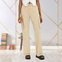 Slim-Fit Dames Cargobroek - Maya