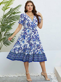 Sammy Jackson™ Lexy Plus-Size Jurk | Stijlvol & Vrolijk