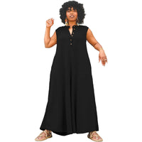 Sammy Jackson™ Jill Plus Size Jumpsuit | Stylish & Casual