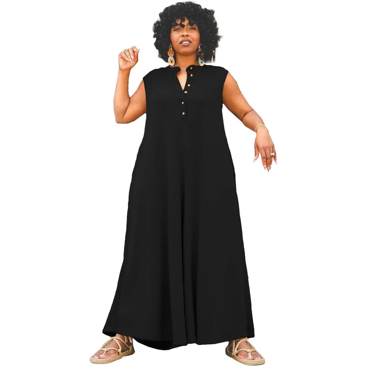 Sammy Jackson™ Jill Plus Size Jumpsuit | Stylish & Casual