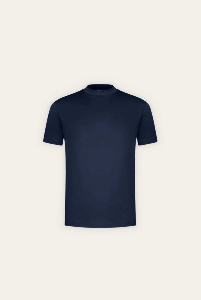 Stijlvol heren T-shirt van gemerceriseerd katoen - Dario