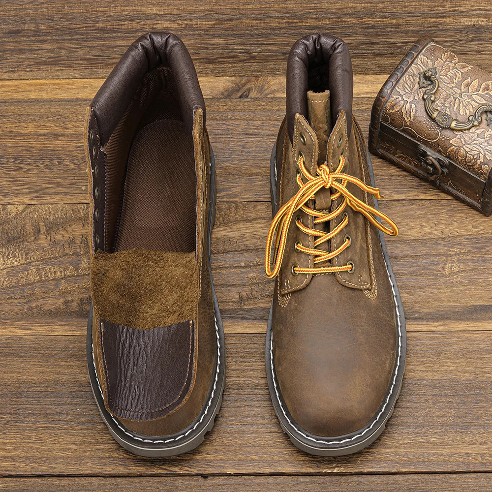 Sammy Jackson™ Leather Winter Shoes | True winter warmers