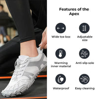 Sammy Jackson™ Apex Sneakers - Orthopedische Premium Outdoor Barefoot Schoenen voor Herfst & Winter (Uniseks)