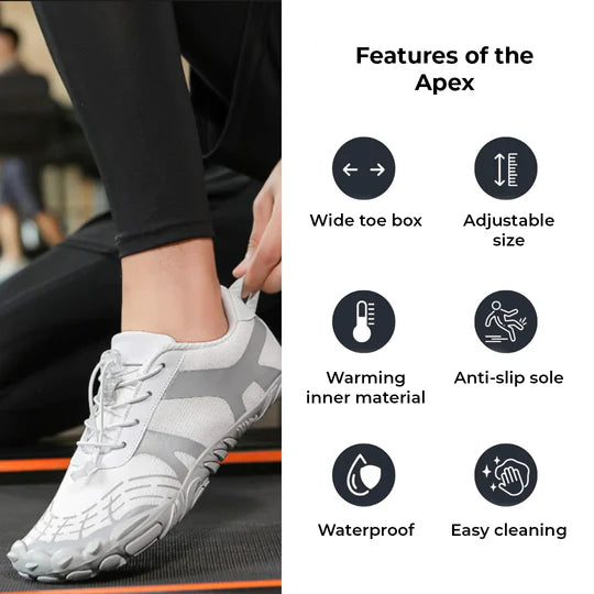 Sammy Jackson™ Apex Sneakers - Orthopedische Premium Outdoor Barefoot Schoenen voor Herfst & Winter (Uniseks)