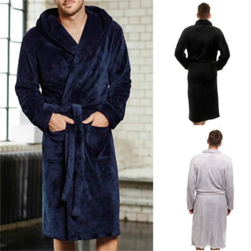 Sammy Jackson™ Ultimate Szlafrok | Komfortowy flanelowy szlafrok
