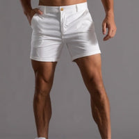 Breathable Cotton Chino Shorts – Sandro