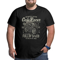 Sammy Jackson™ Full Throttle Motorshirt | Koszulka vintage w rozmiarze plus